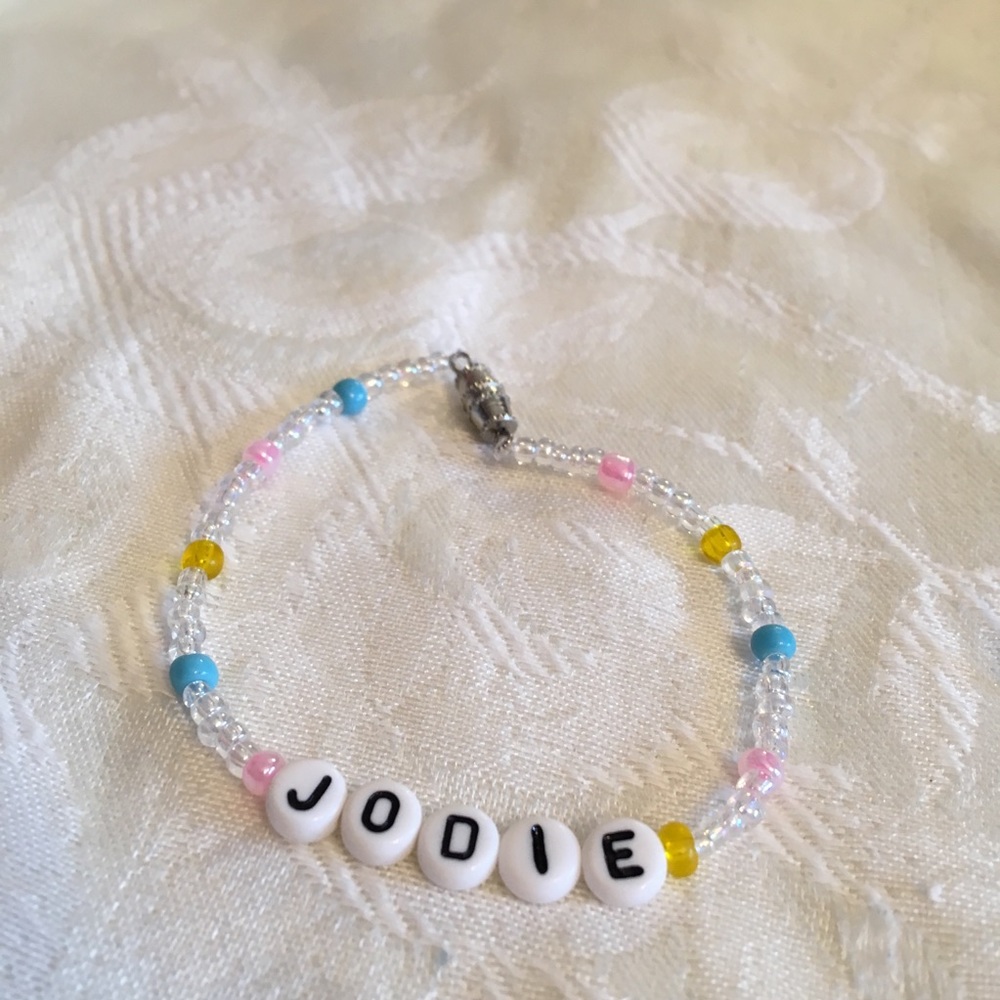 JODIE 7” personalized name bracelet-NEW